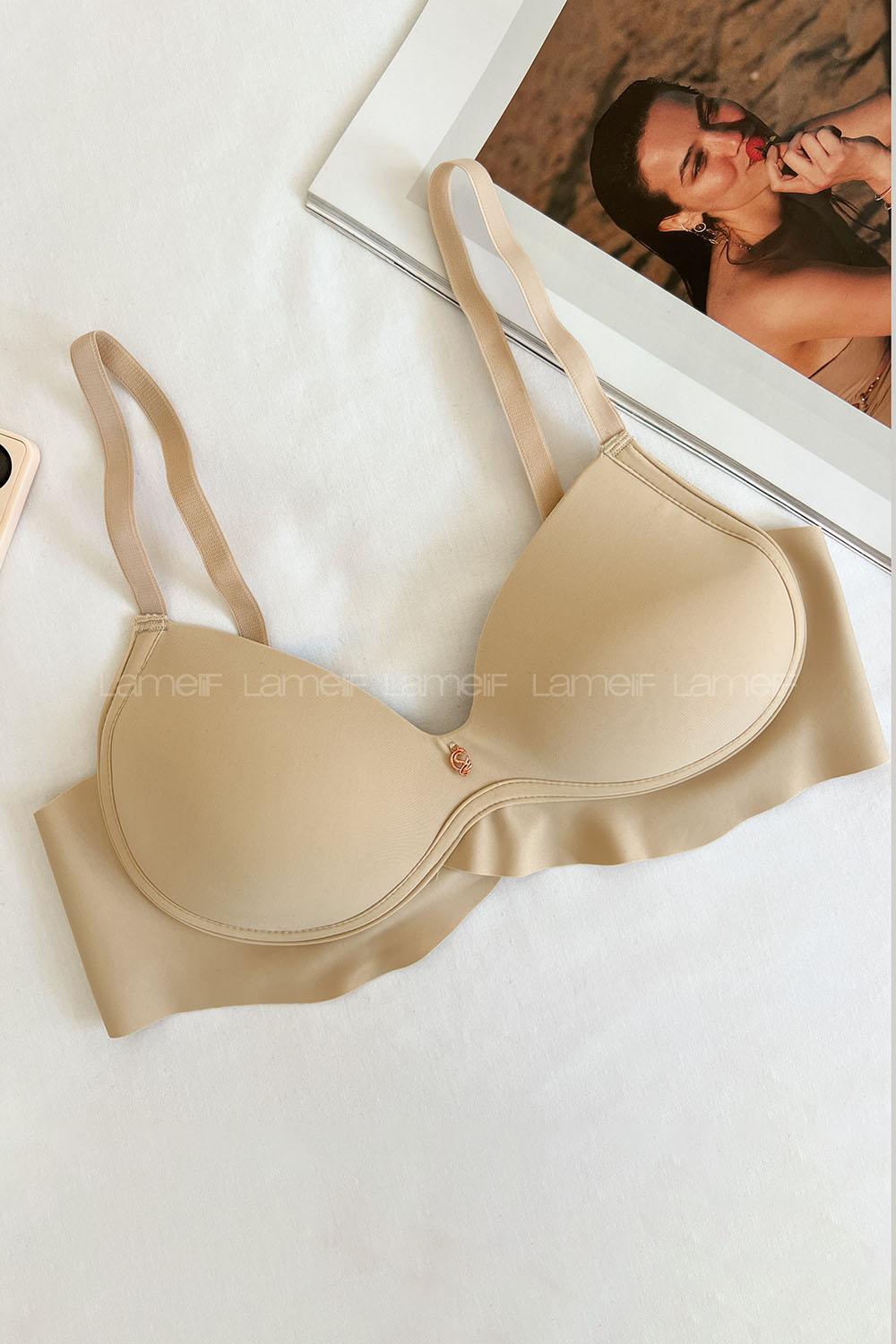 Lamelif Lazer Kesim İthal Hafif Destekli Sütyen