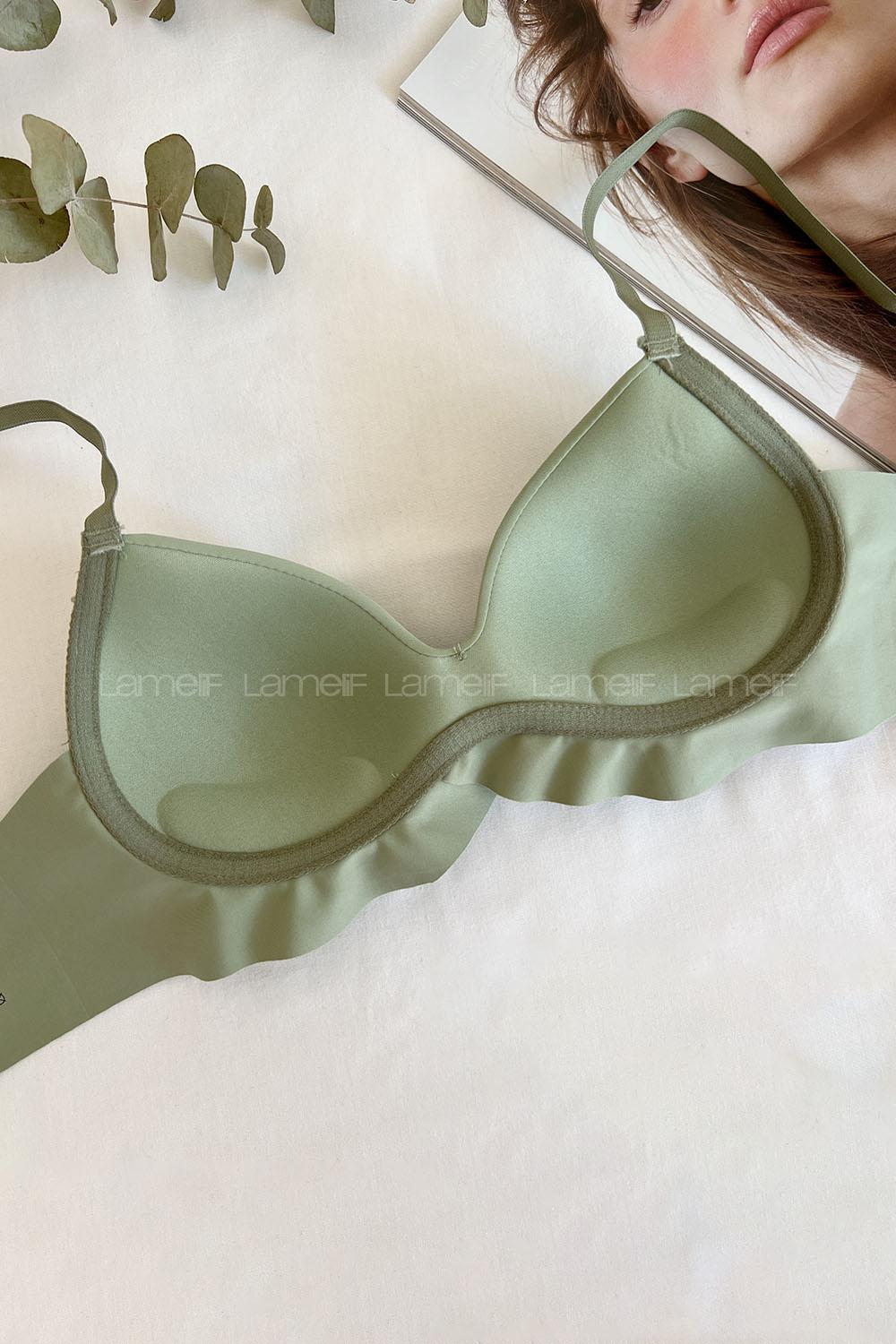Lamelif Lazer Kesim İthal Hafif Destekli Sütyen