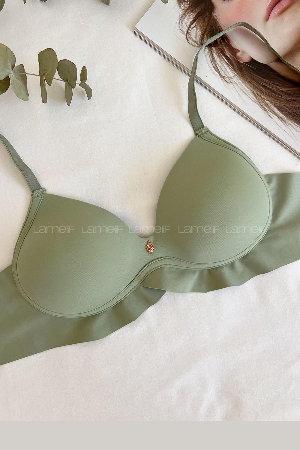 Lamelif Lazer Kesim İthal Hafif Destekli Sütyen