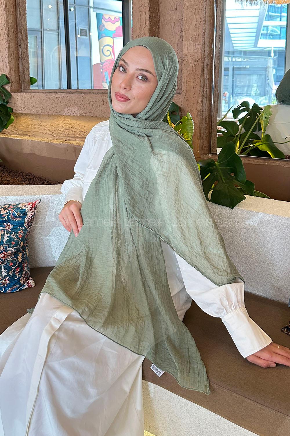 Lamelif Müslin Şal Adaçayı