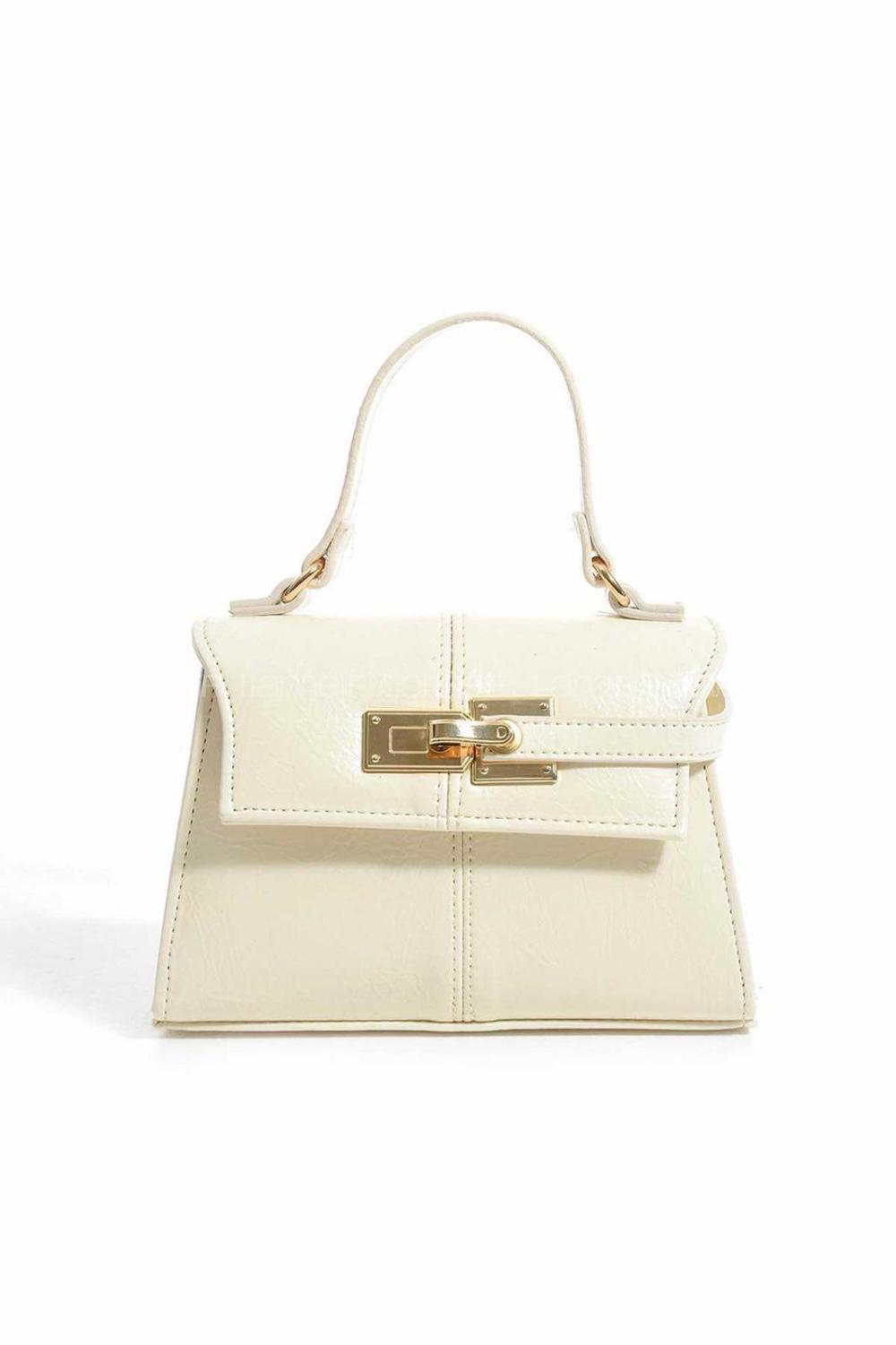 Lamelif Anastasia Model Kadın El Ve Omuz Çantası Krem