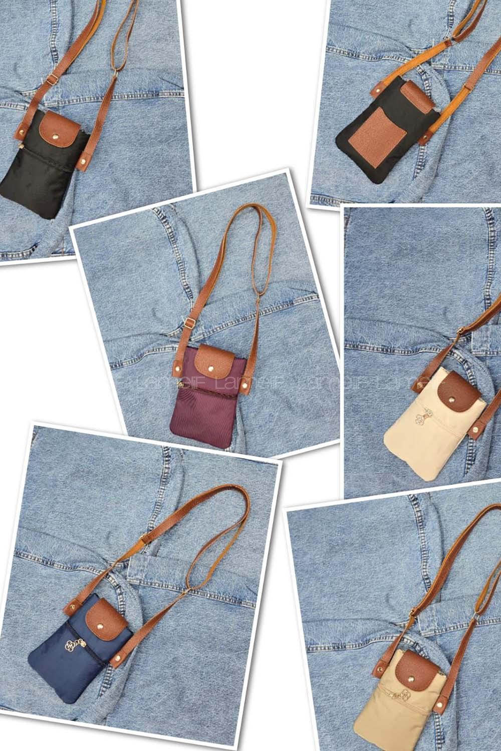 Lamelif Su Geçirmez Telefonluk Cüzdan Çanta Lacivert