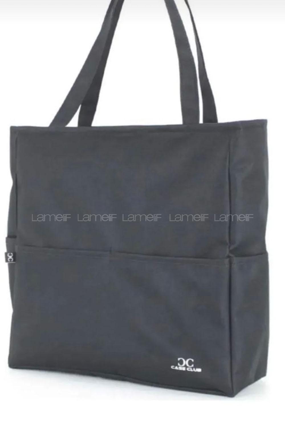 Black Without Accessories Rope Hand Bag Bag