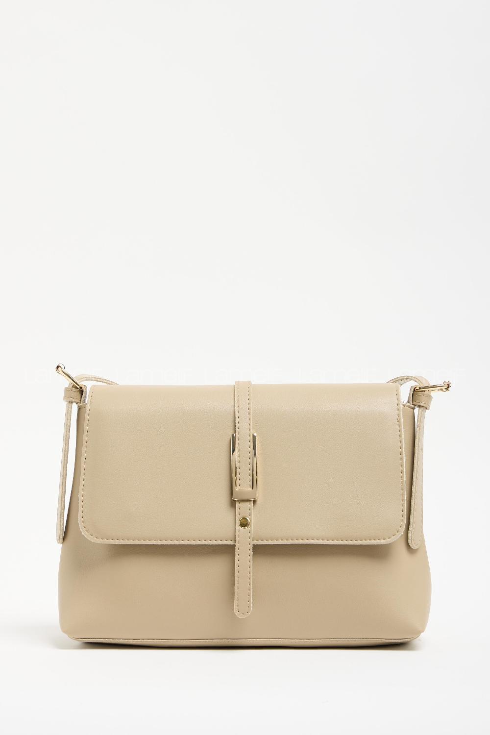 Lame Luxury Gold Detaylı Kadın Çanta Vizonrengi