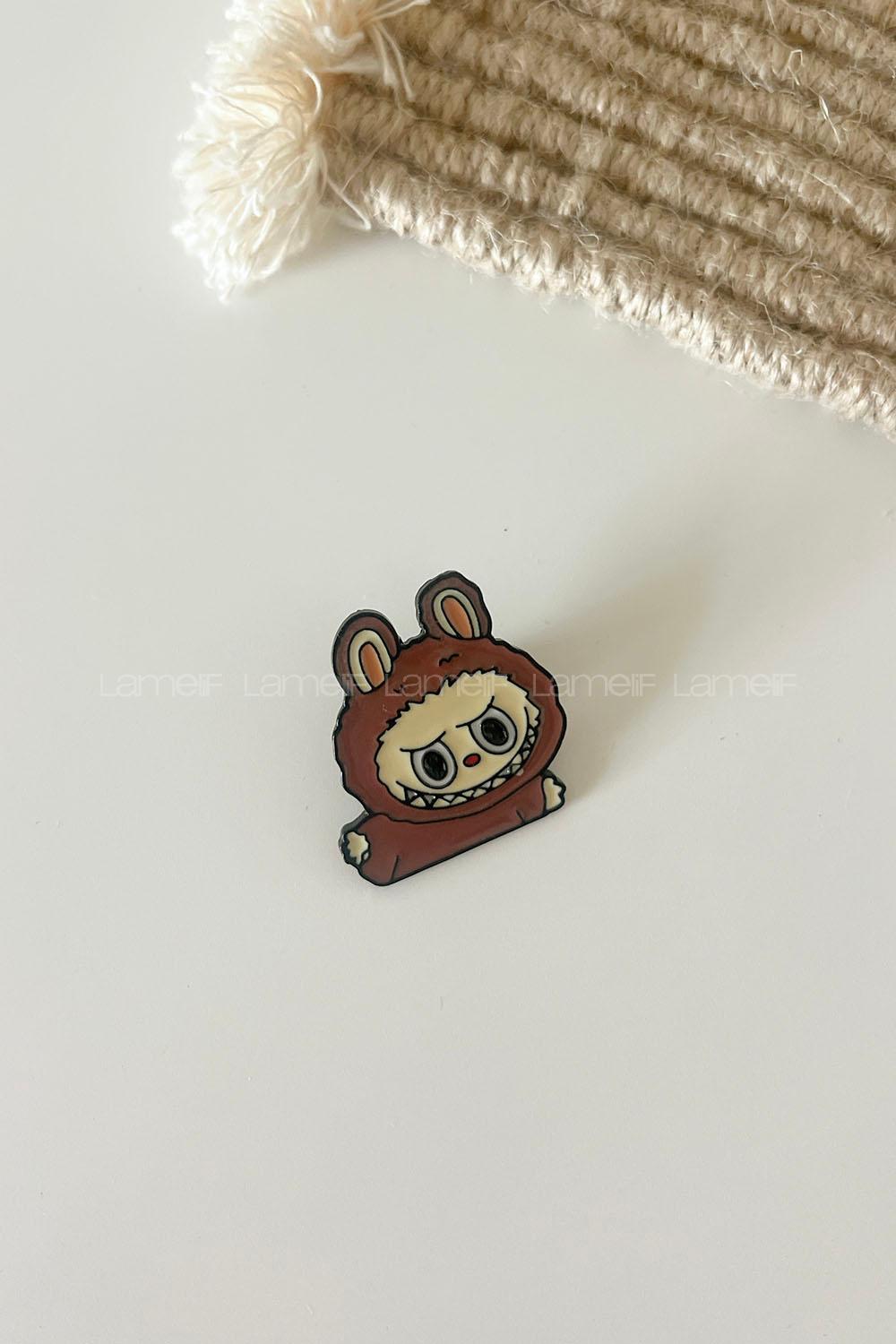 Modalamelif Labubu Demir Broş