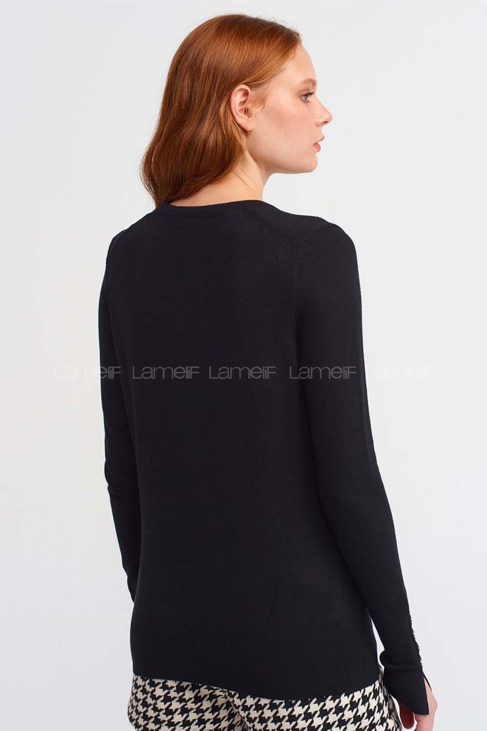 Black Crew Neck Knitwear