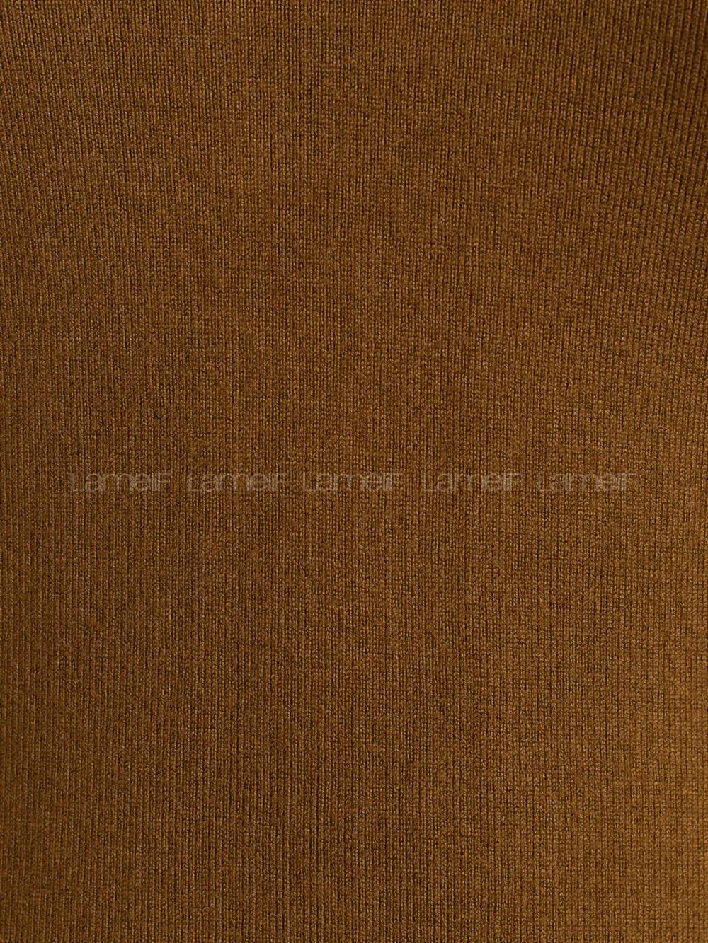 Oil Green Crew Neck Knitwear