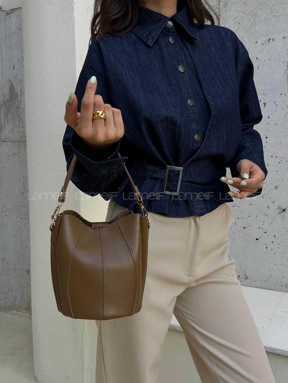 Lamelif Lumia Model Kadın El Ve Omuz Çantası