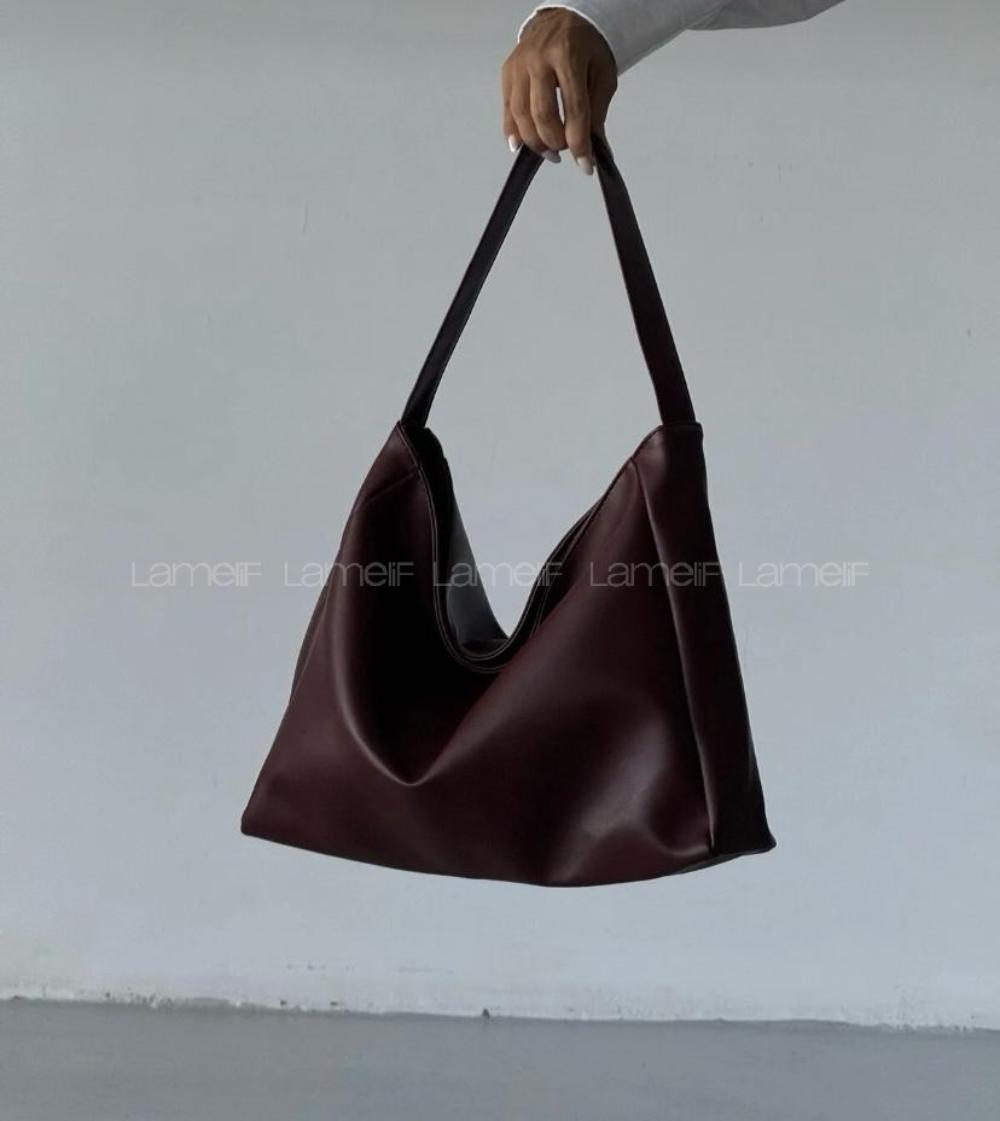 Lamelif Kadın Tek Saplı Omuz Çantası Tiger