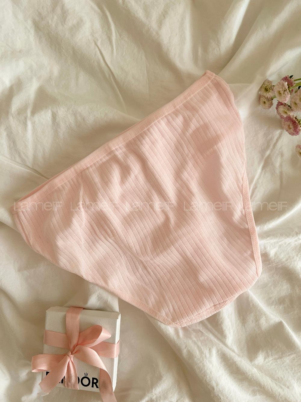 Lamelif Kotton Bayan Klasik Fitilli Külot