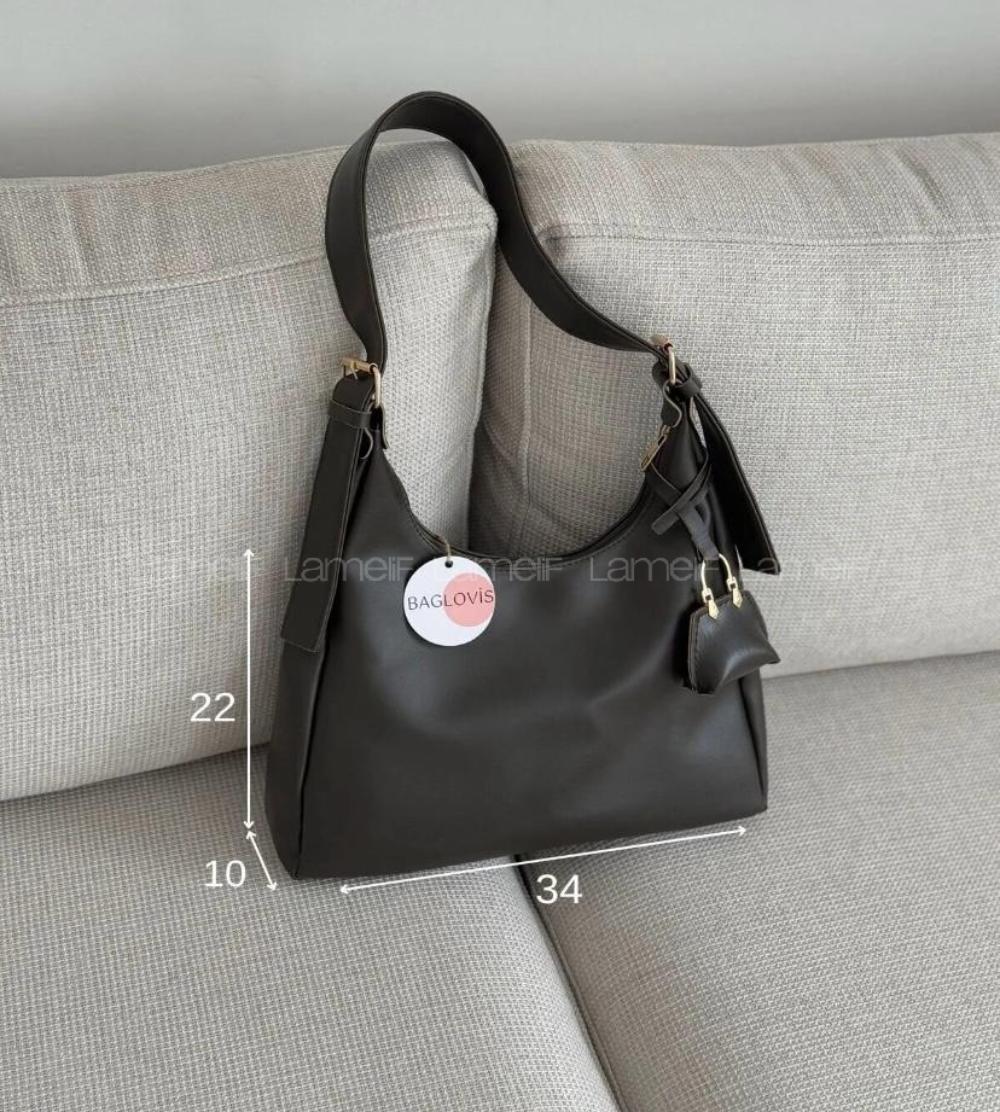 Lamelif Rosy Mini Cüzdanlı Kadın Omuz ve El Çantası