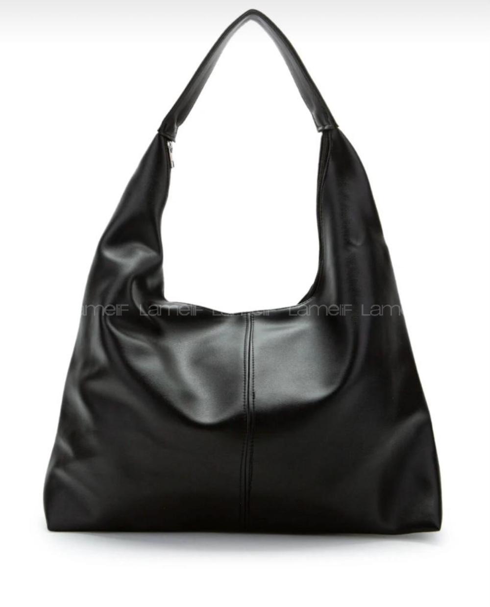 Lamelif Salaş Deri Detay Milano Kadın Kol Çanta