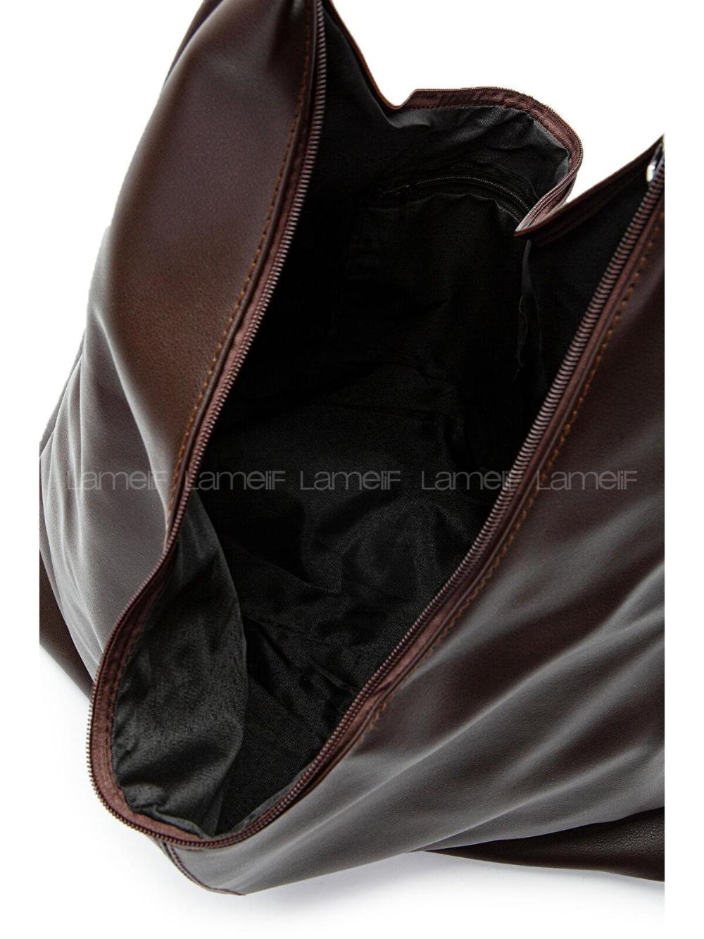 Lamelif Salaş Deri Detay Milano Kadın Kol Çanta