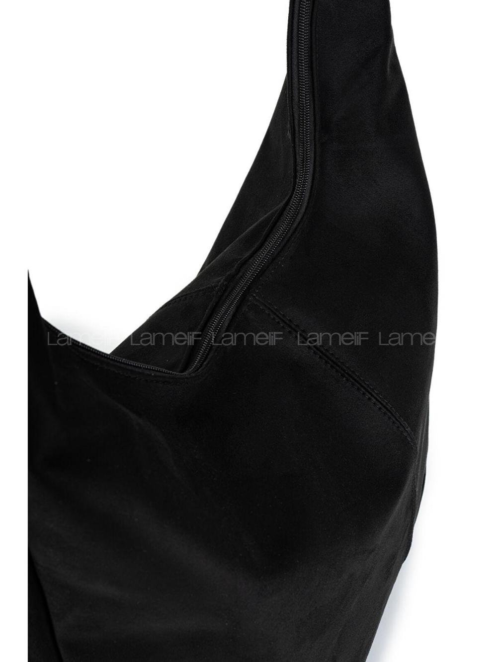 Lamelif Salaş Süet Detay Milano Kadın Kol Çanta