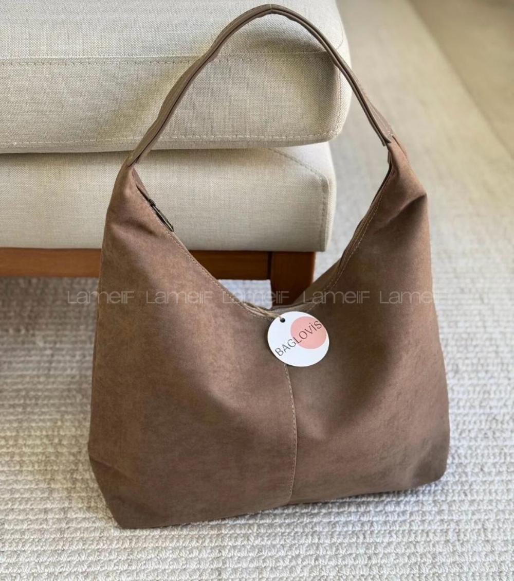 Lamelif Salaş Süet Detay Milano Kadın Kol Çanta