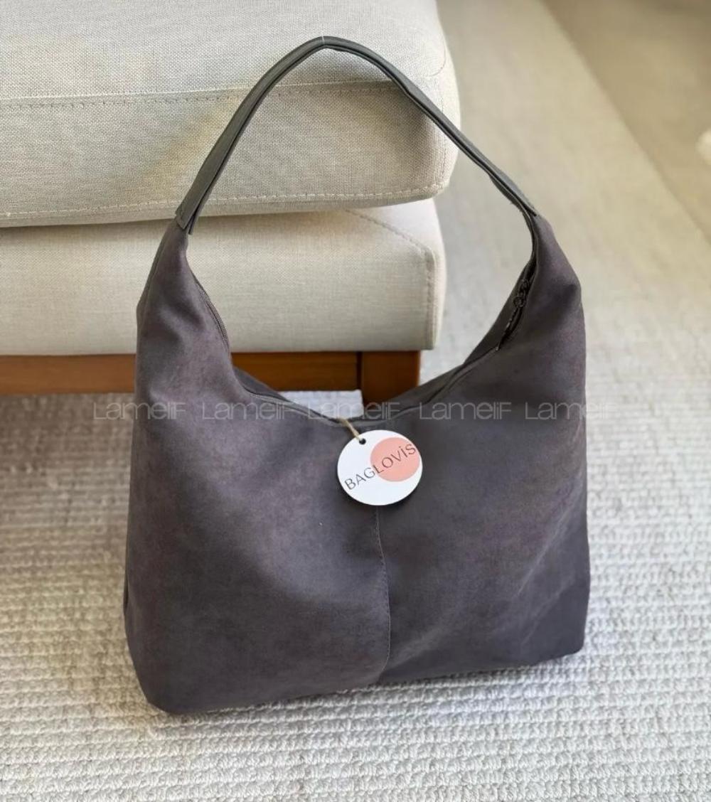 Lamelif Salaş Süet Detay Milano Kadın Kol Çanta