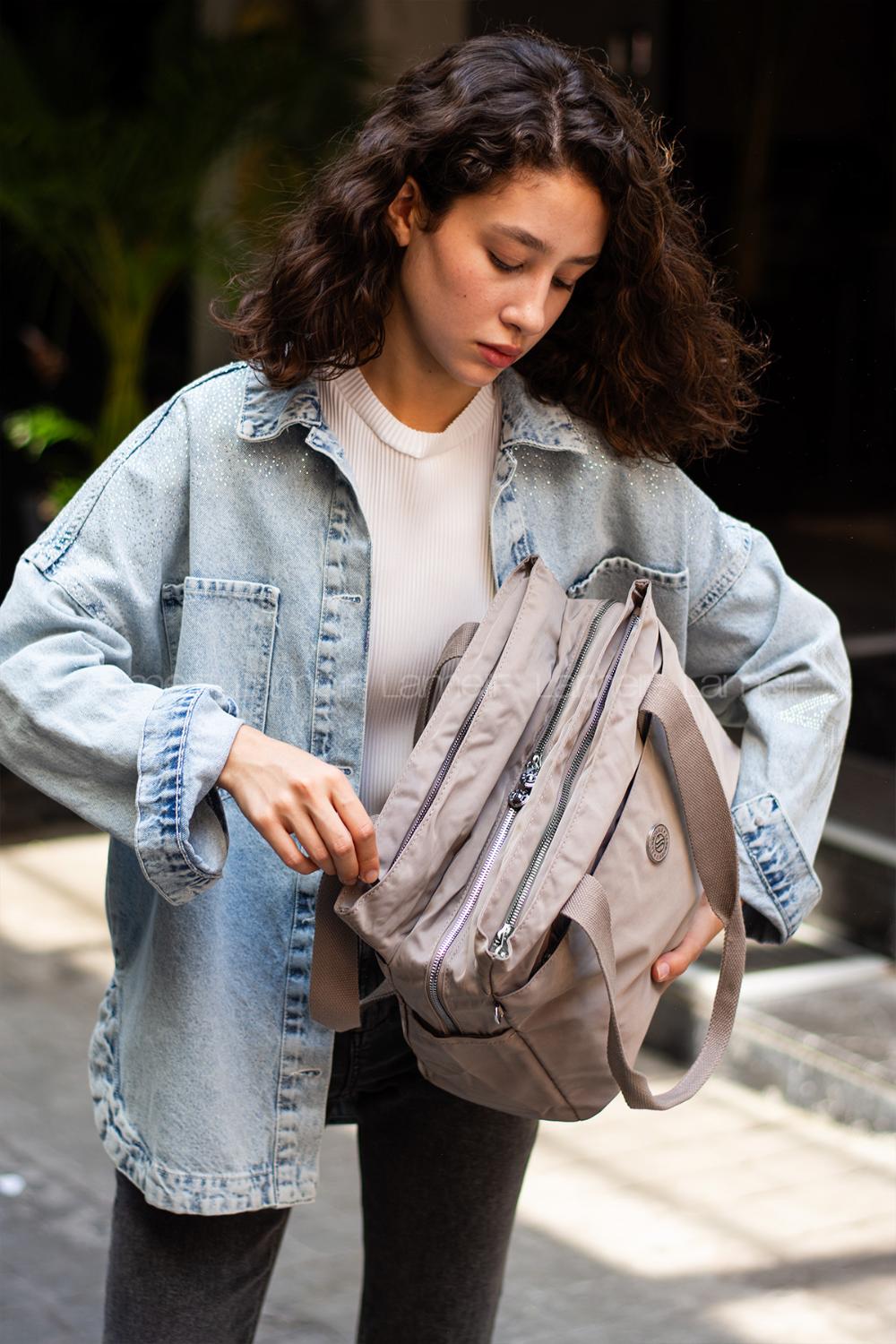 Lamelif San Morris Büyük Boy Kol Çantası