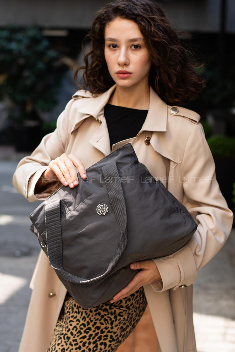 Lamelif San Morris Büyük Boy Kol Çantası