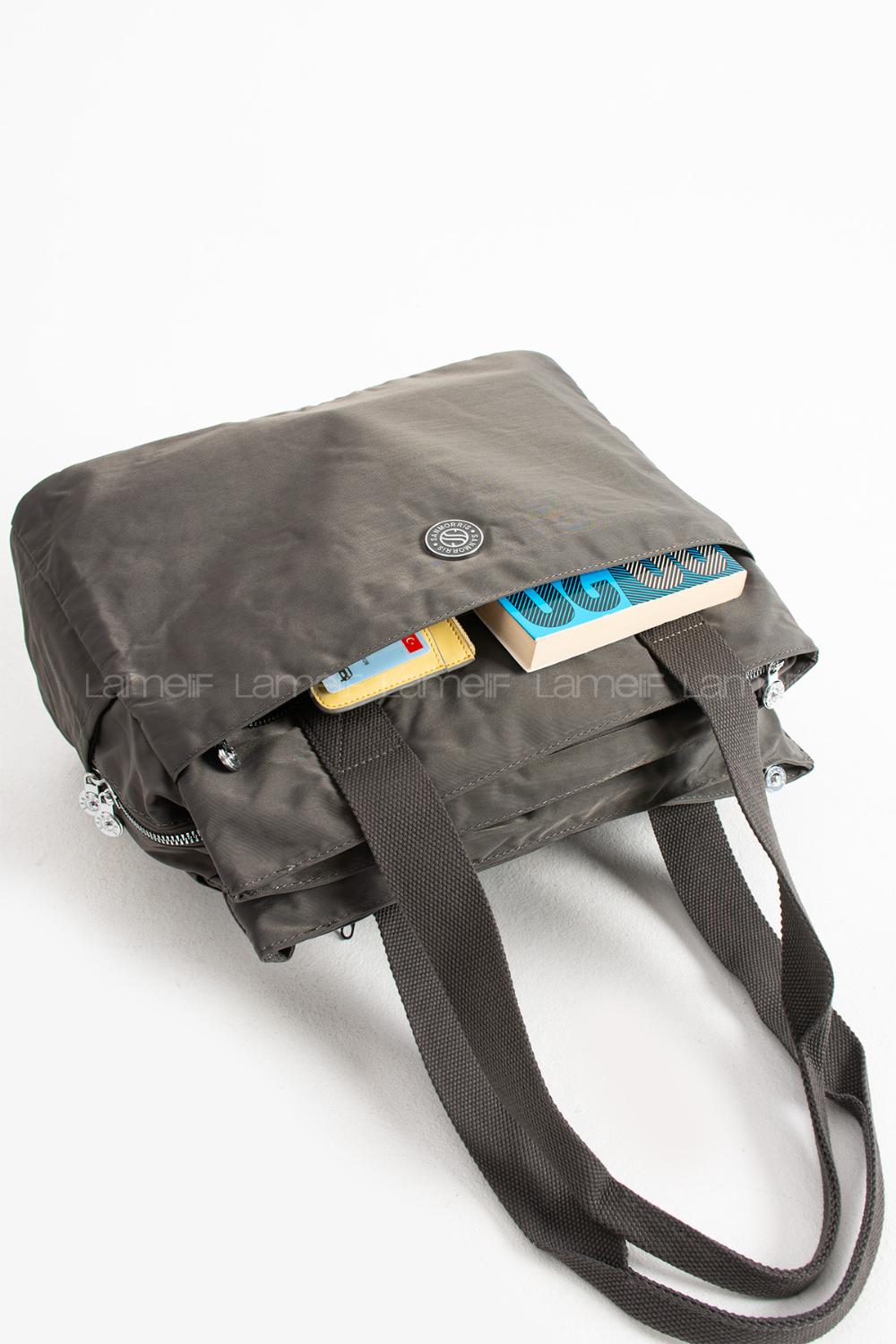 Lamelif San Morris Büyük Boy Kol Çantası
