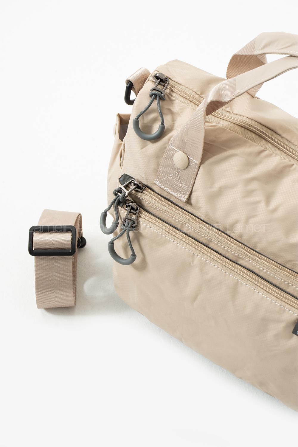 Lamelif San Morris Kadın 4 Bölmeli Krinkıl Kumaş Ayarlanabilir Çapraz Askılı El Ve Omuz Çantası