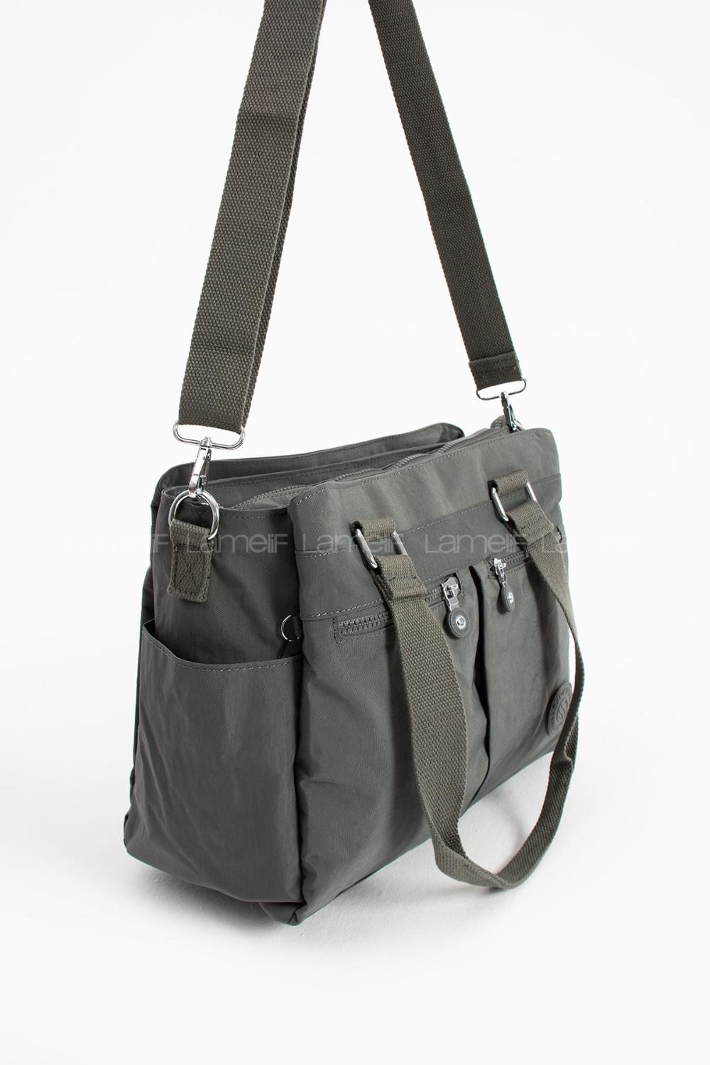 Lamelif San Morris Kadın Siyah Çapraz Ve Omuz Askılı Çanta