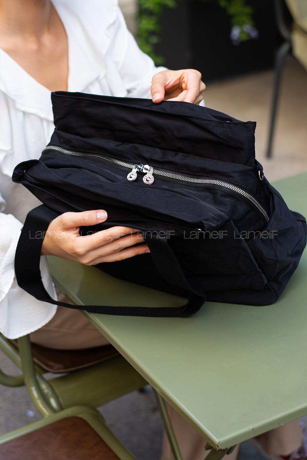 Lamelif San Morris Büyük Boy Kol Çantası 