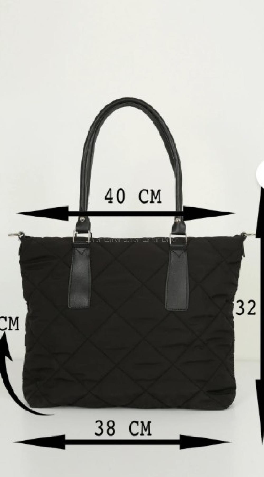 Lamelif Büyük Kapitoneli Yumuşak Dokulu Kadın Kol Çantası Siyah