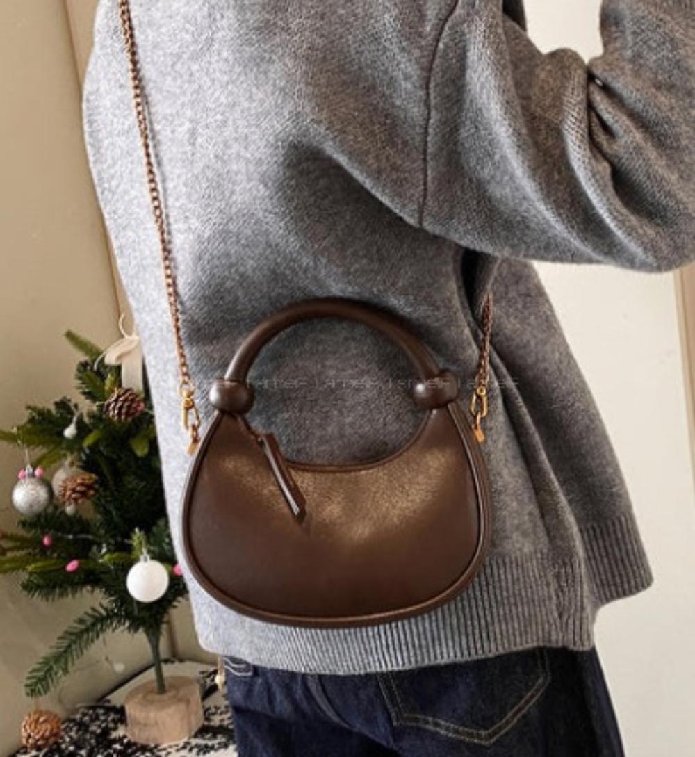 Lamelif Zincir Askılı Astarlı El ve Omuz Kadın Çanta