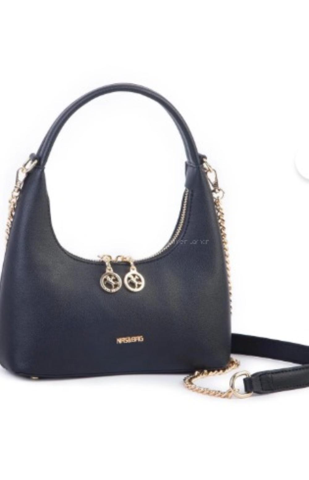 Lamelif Mini Zincirli Baget Omuz ve Çapraz Çanta