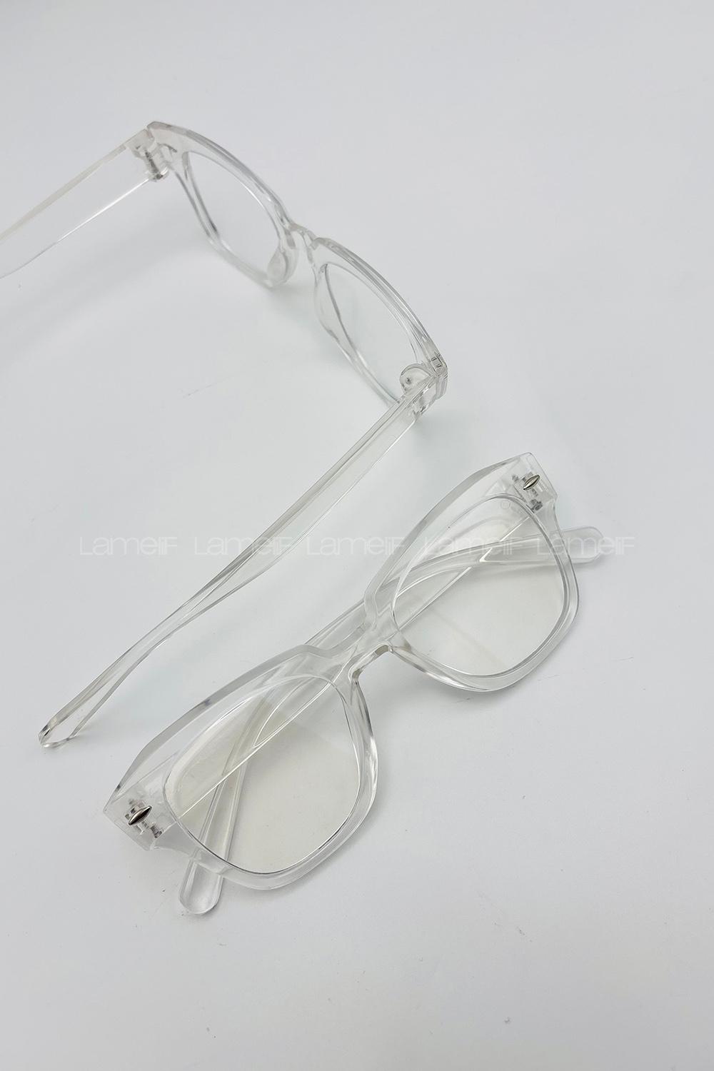Lamelif İnes Şeffaf Çerçeve Şeffaf İmaj Gözlük