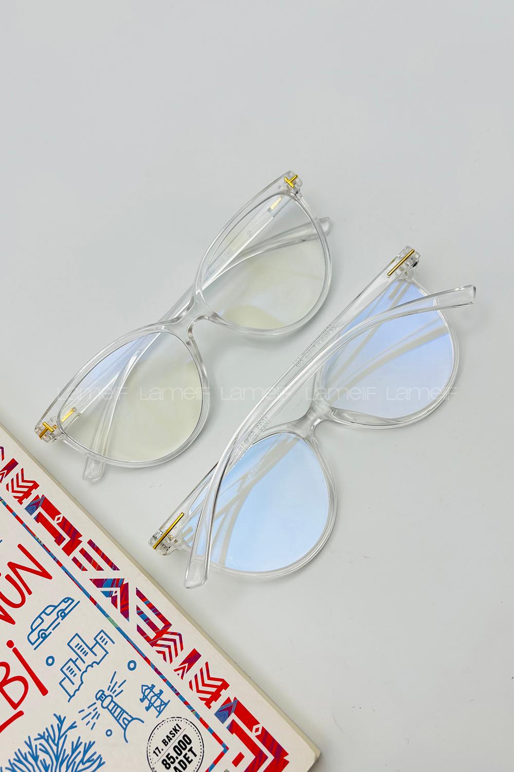 Lamelif Kedy Şeffaf Çerçeve Şeffaf Gözlük