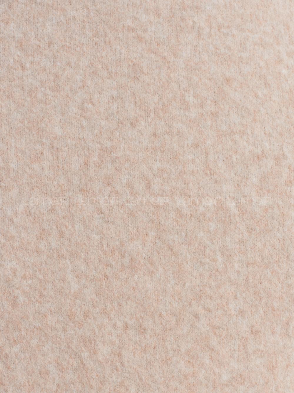 Lamelif Dilvin Bisiklet Yaka Yumuşak Dokulu Triko Kazak Açık Bej