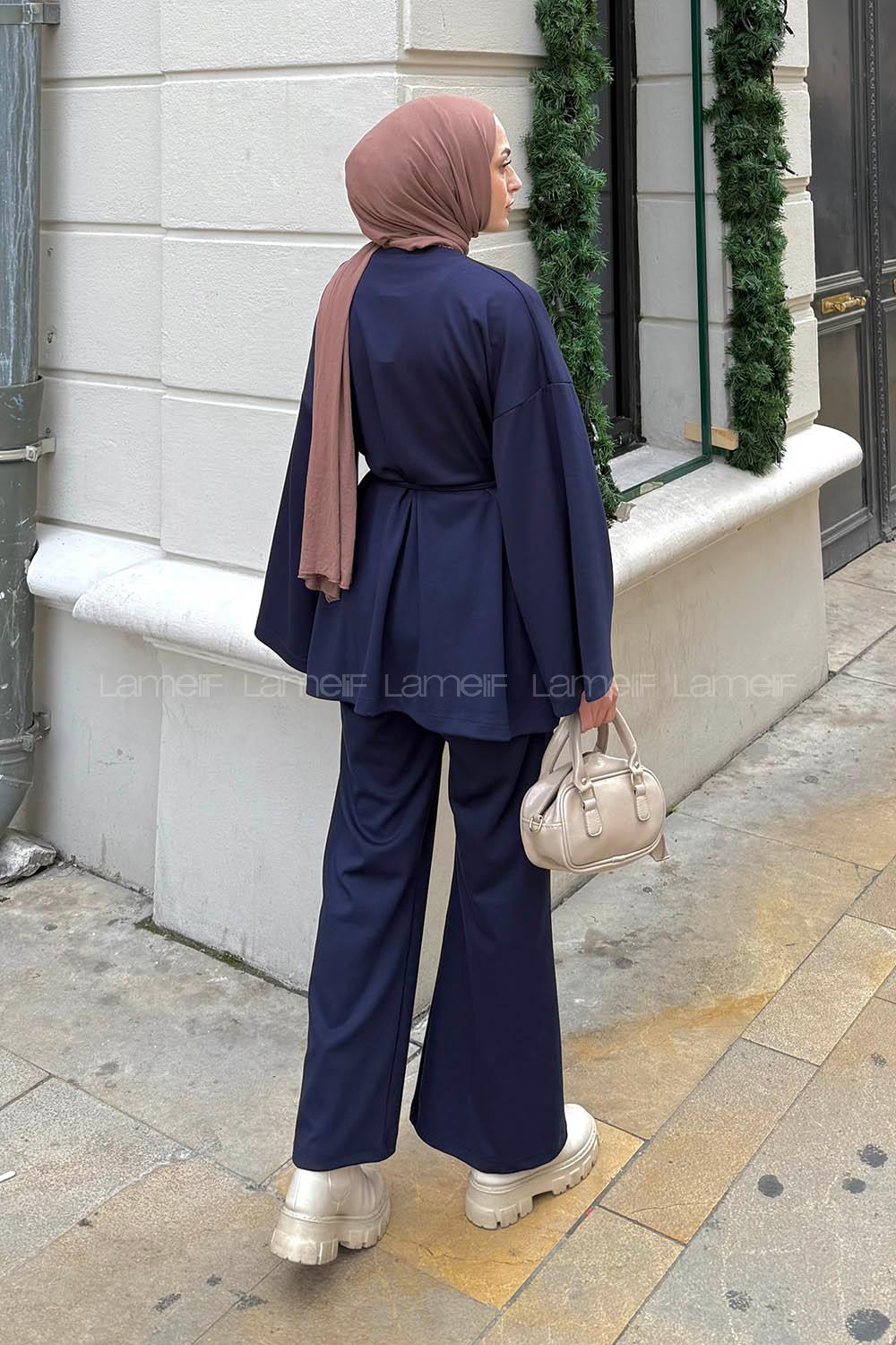 Lamelif Oysho Armalı İkili Takım Lacivert