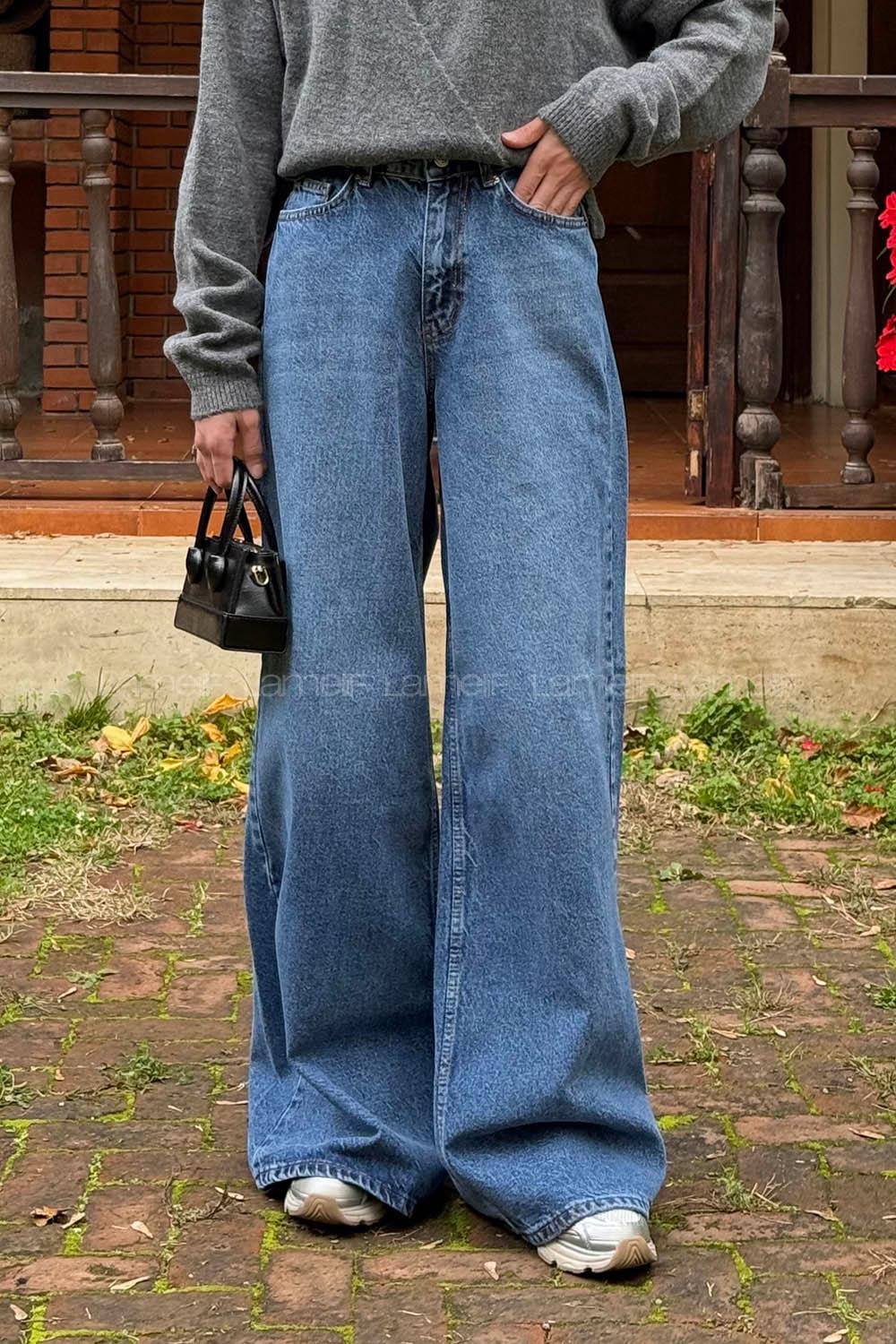 Lamelif Bol Paça Pantolon Yıkama