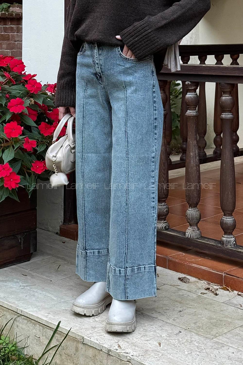 Lamelif Çımalı Jean  Mavi