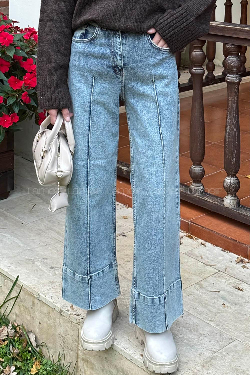 Lamelif Çımalı Jean  Mavi