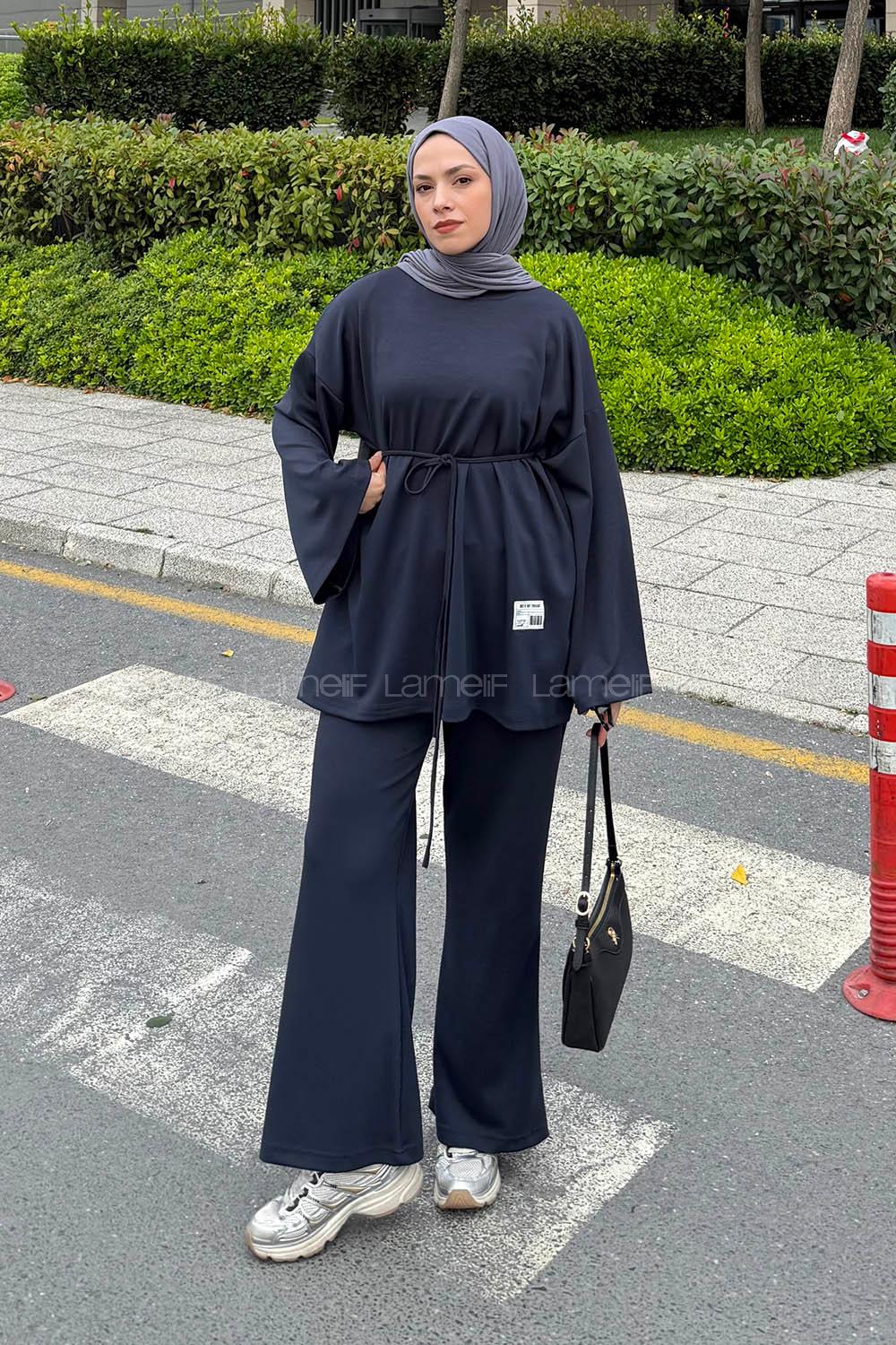 Lamelif Oysho Armalı İkili Takım Antrasit