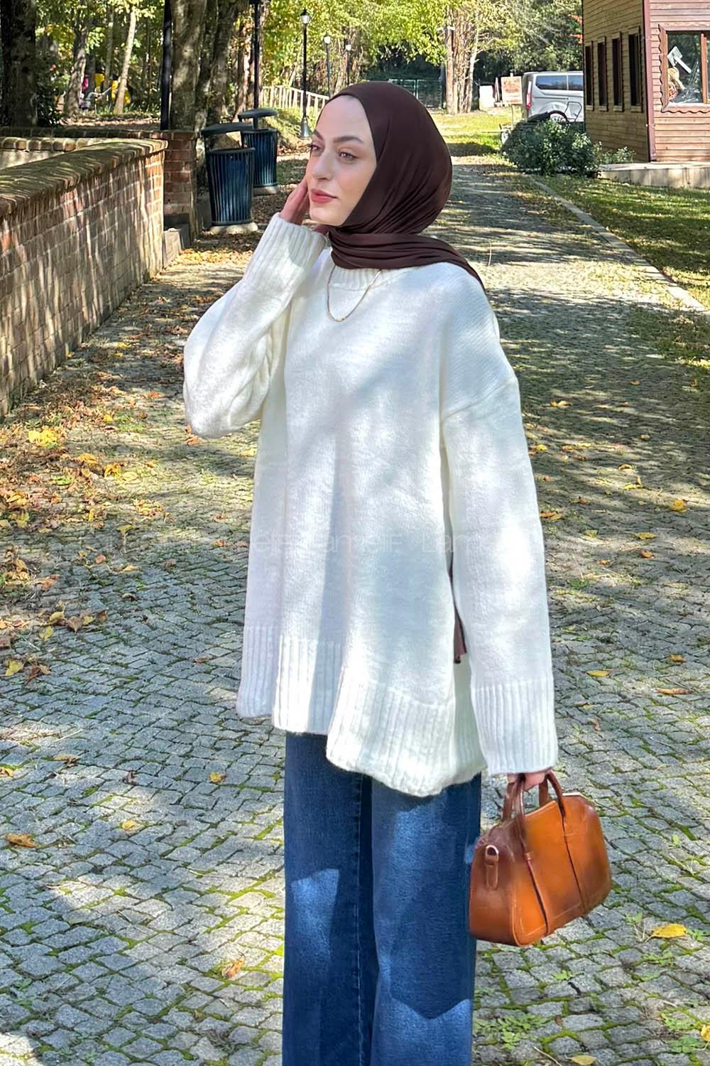 Lamelif Yumoş Kazak Ekru