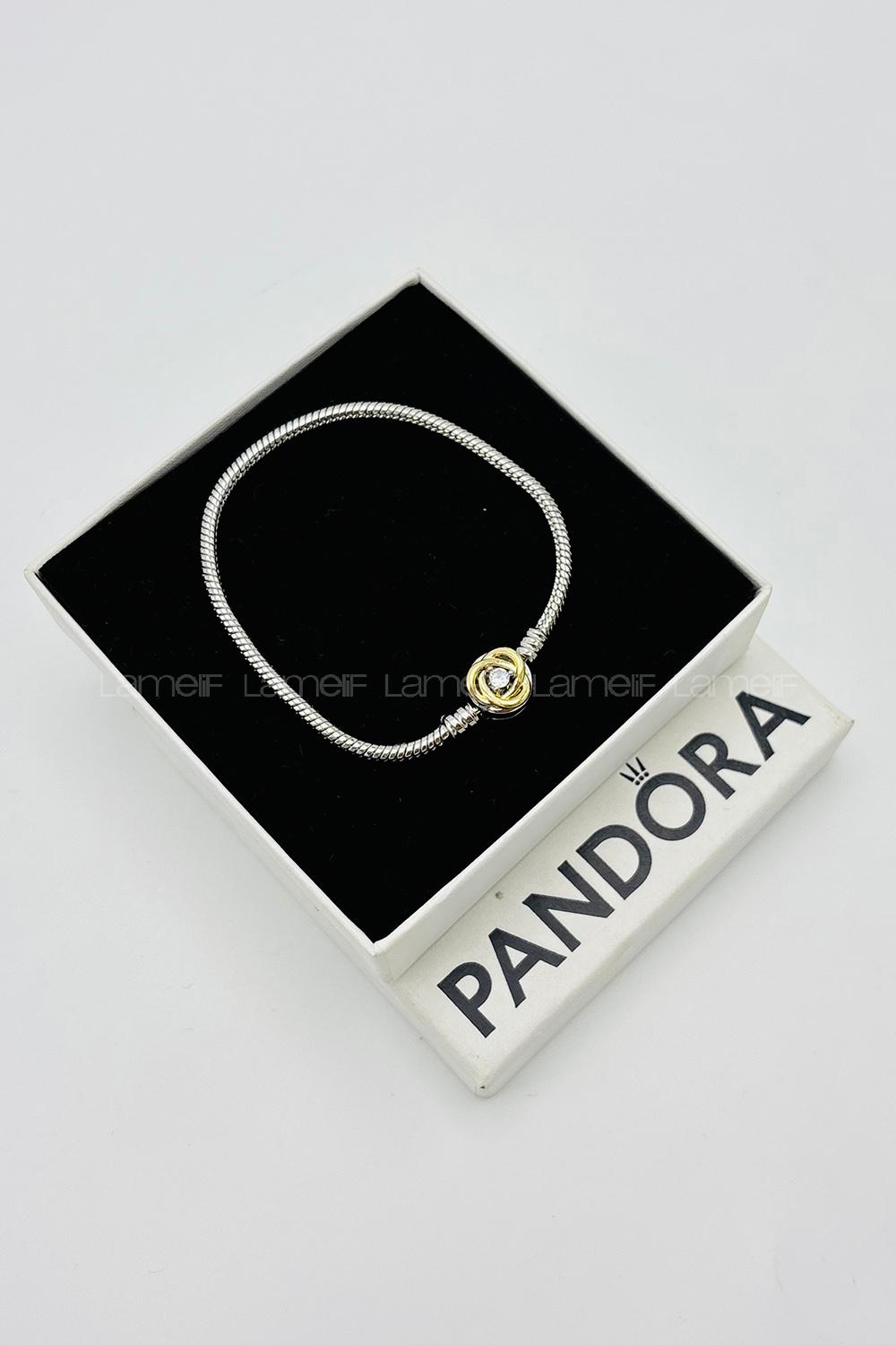 Lamelif Gümüş Pandora Bileklik