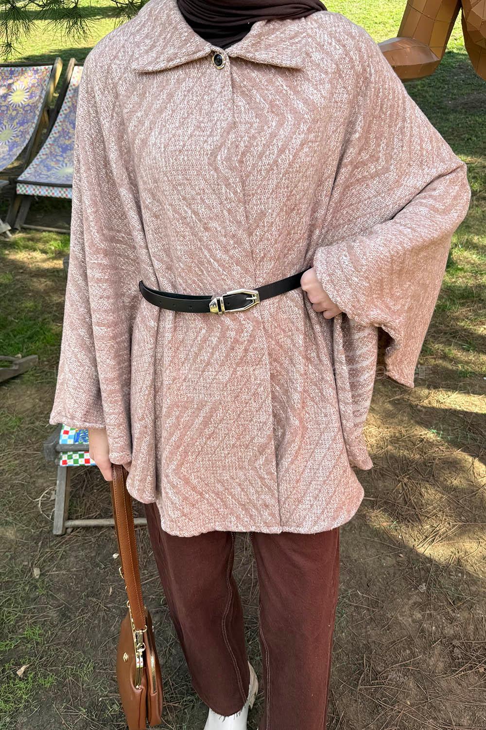 Lamelif Kemerli Panço Sütlü Kahve