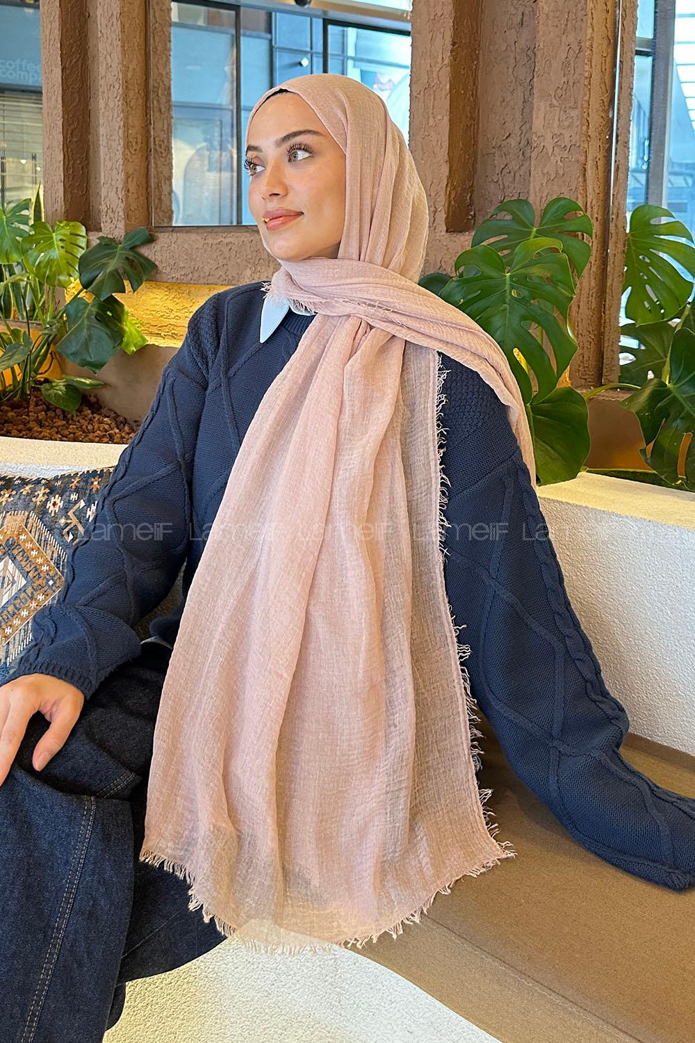 Lamelif Bürümcük Şal Açık Yavru Ağzı