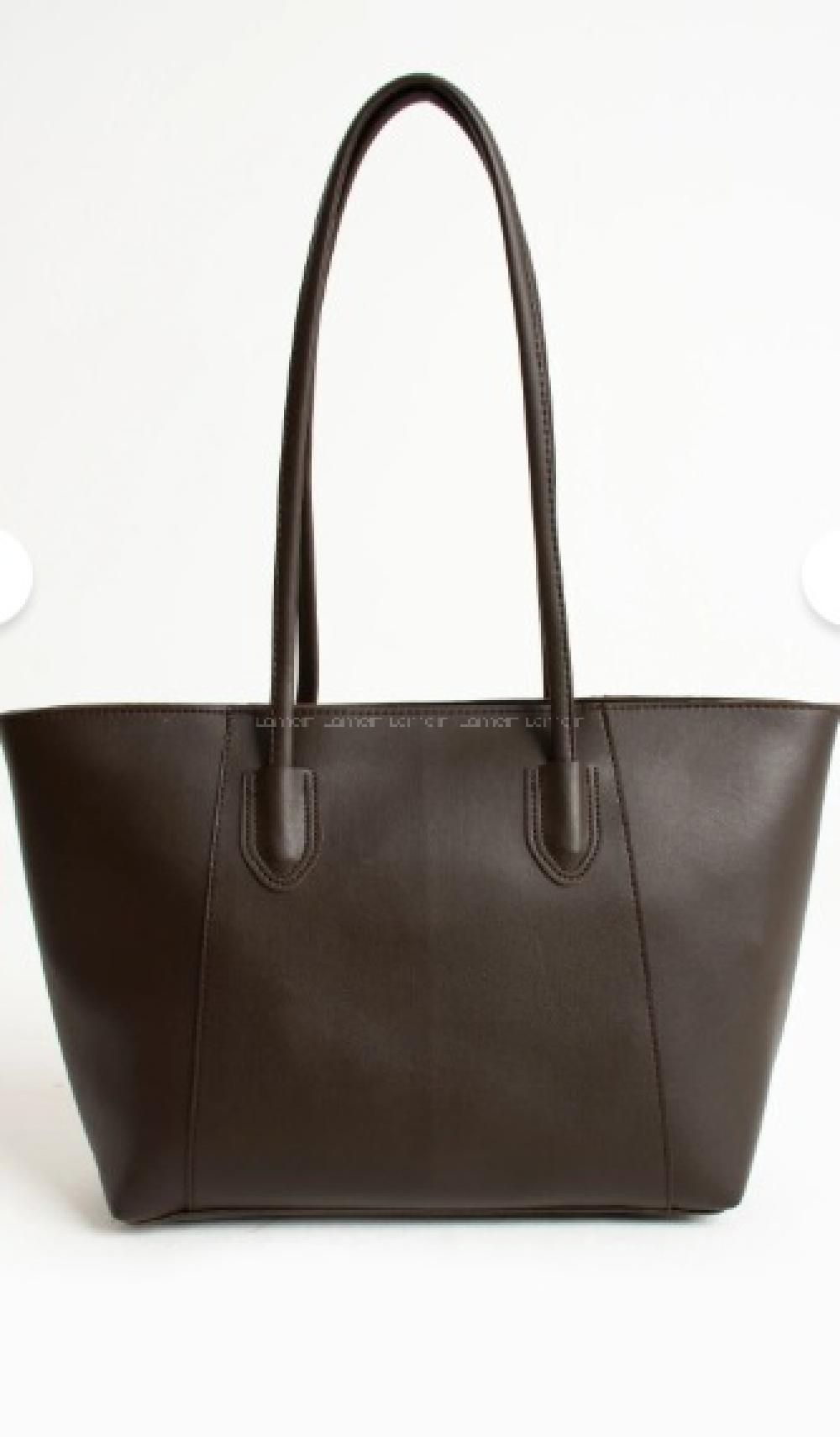 Lamelif Suni Deri Elena Kadın Çanta Acı Kahve