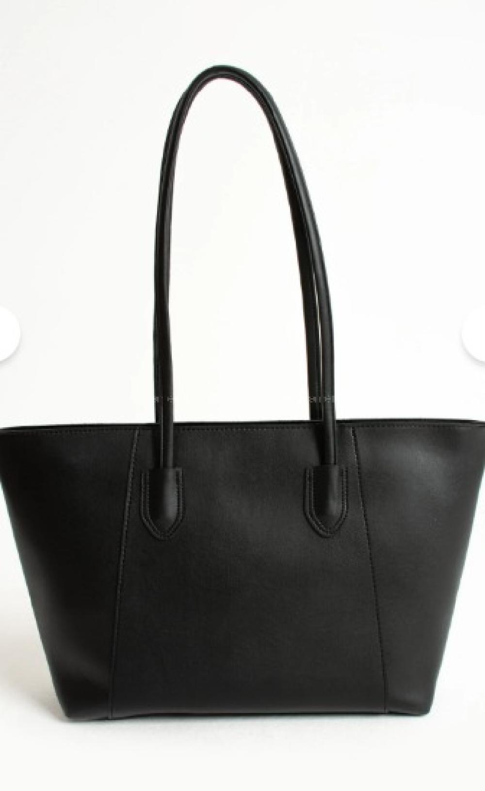 Lamelif Suni Deri Elena Kadın Çanta Siyah