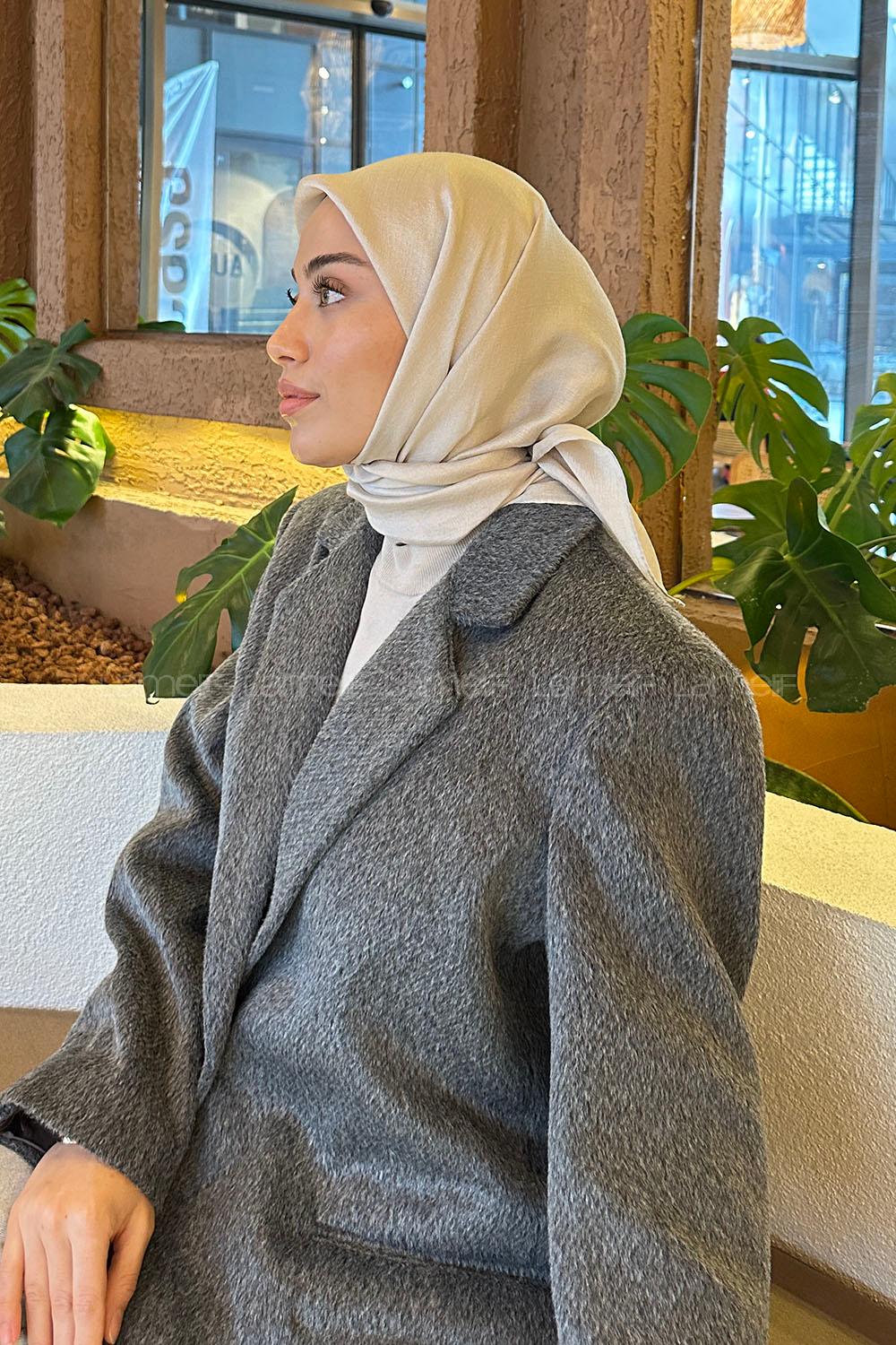 Lamelif Star Eşarp Bej