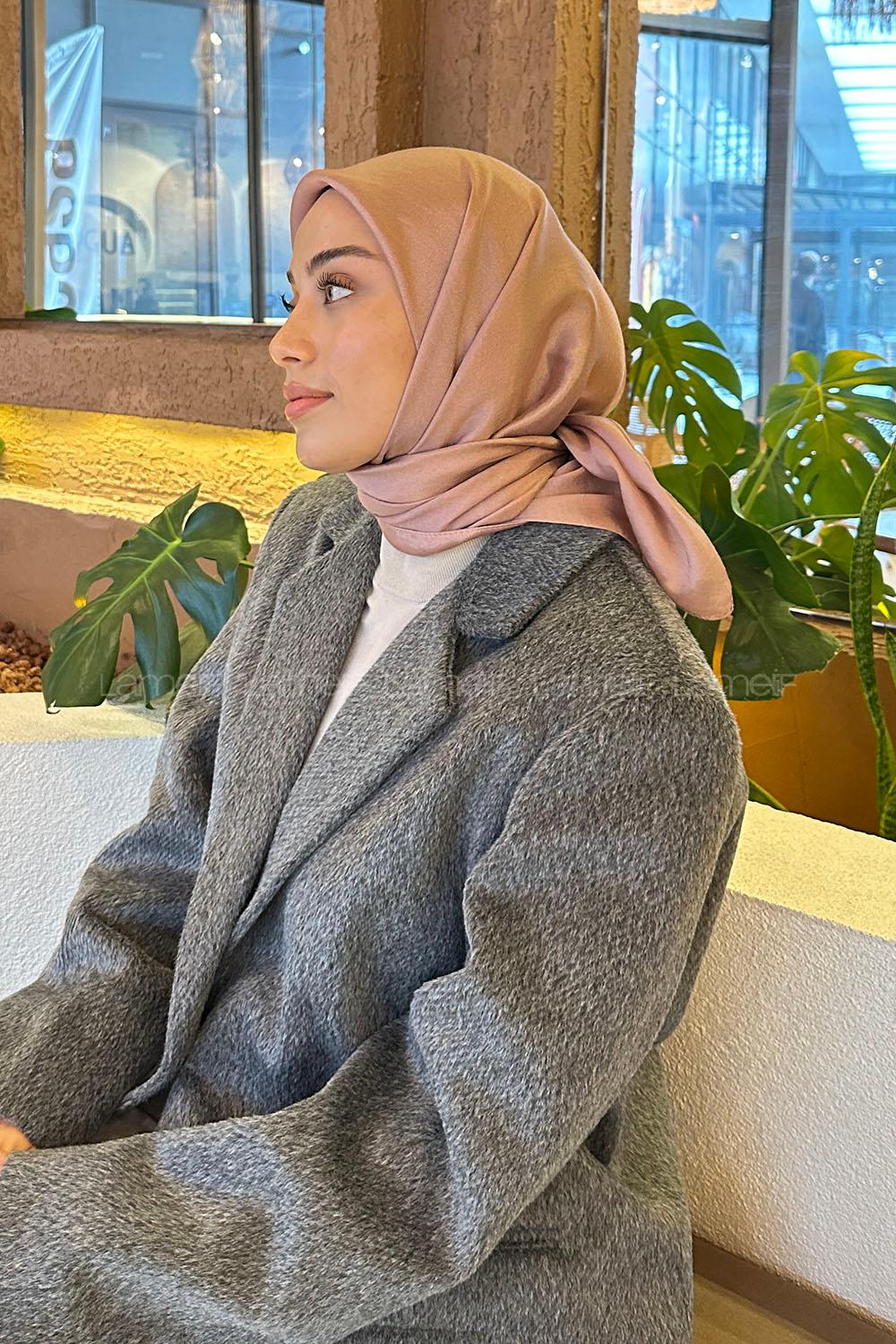 Lamelif Star Eşarp Pudra