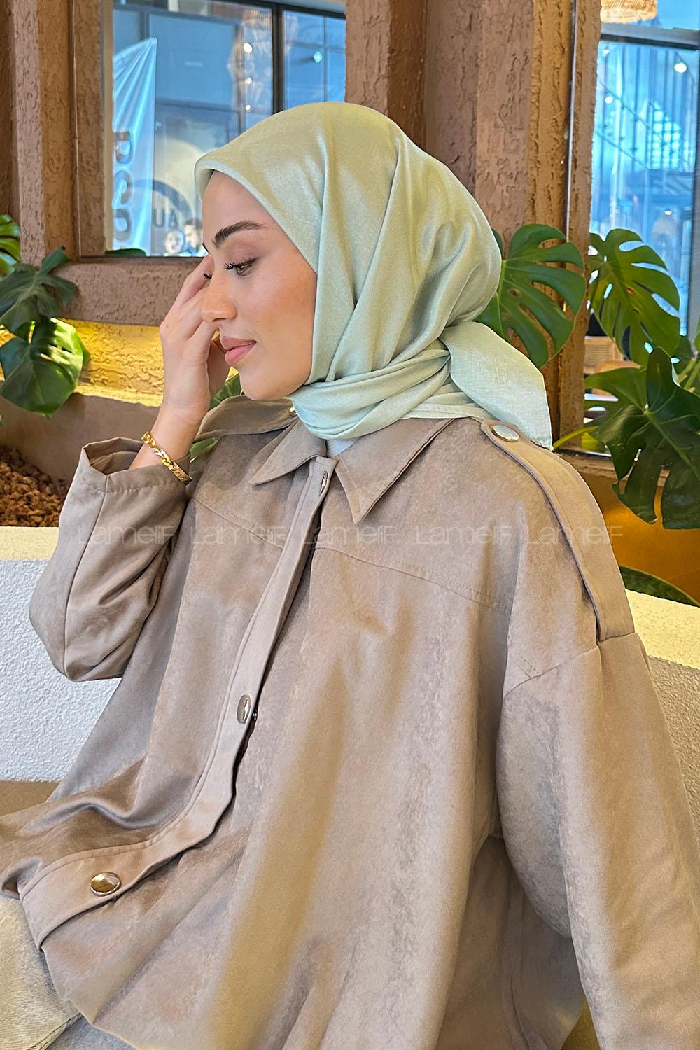 Lamelif Star Eşarp Su Yeşili