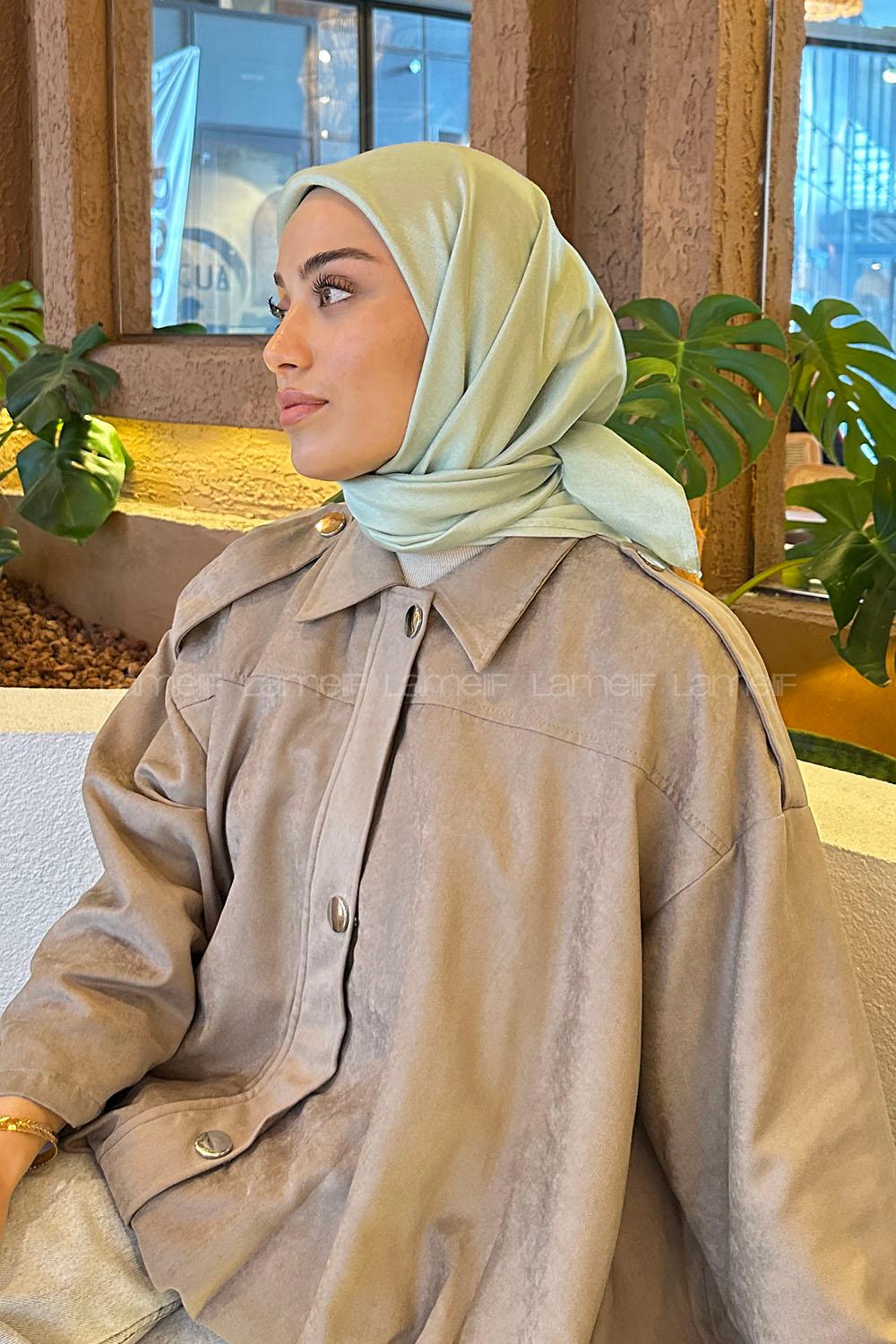 Lamelif Star Eşarp Su Yeşili