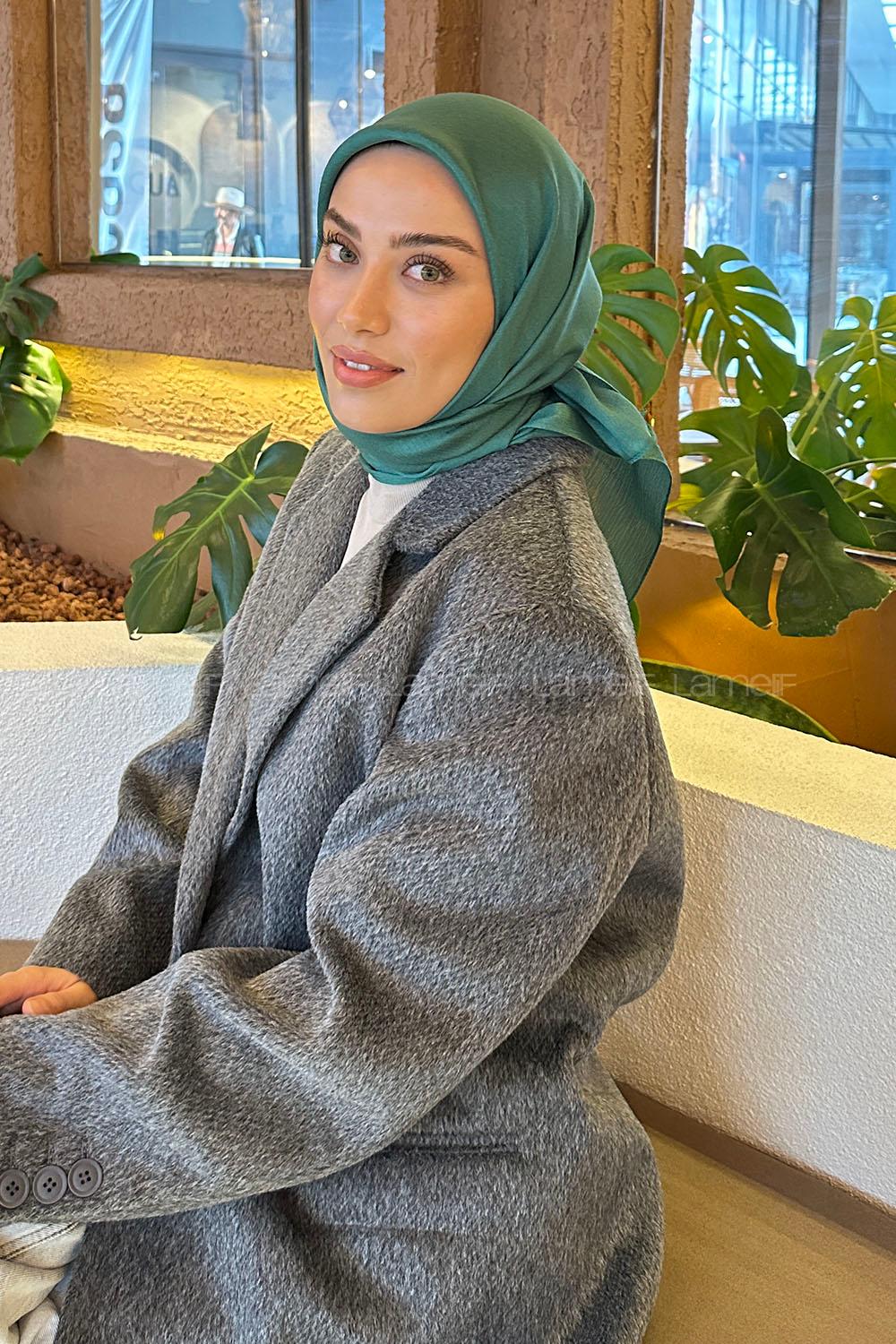 Lamelif Star Eşarp Yeşil