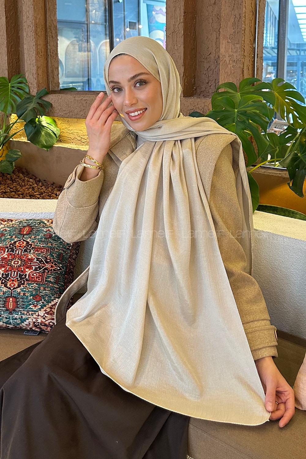 Lamelif Star Şal Bej