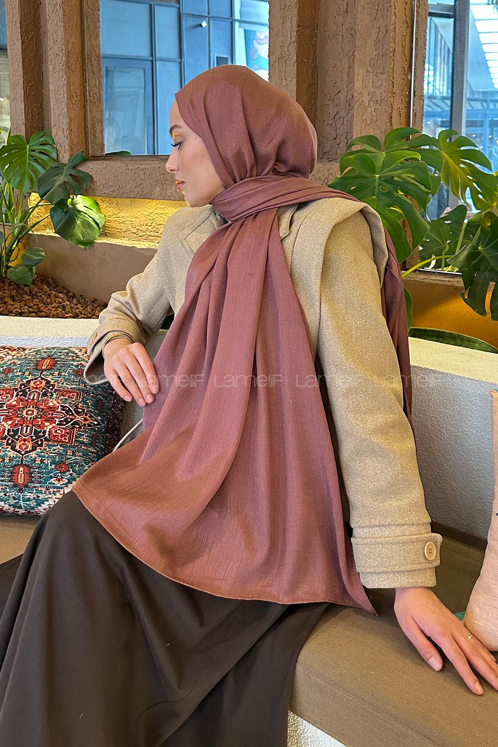 Plato Cotton Straight Shawl